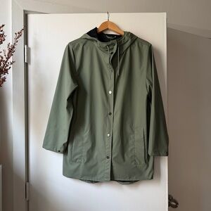 Quince Waterproof Rubberized Rain Jacket